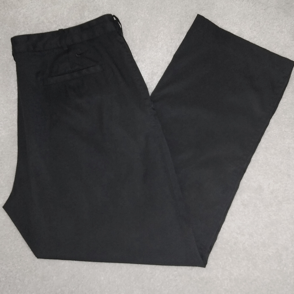 NIKE GOLF FIT DRI-FIT BLACK PANTS 38 x 32
